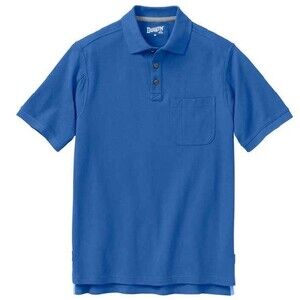 Duluth Trading Company Royal Blue Short Sleeve Polo Shirt Size XL
